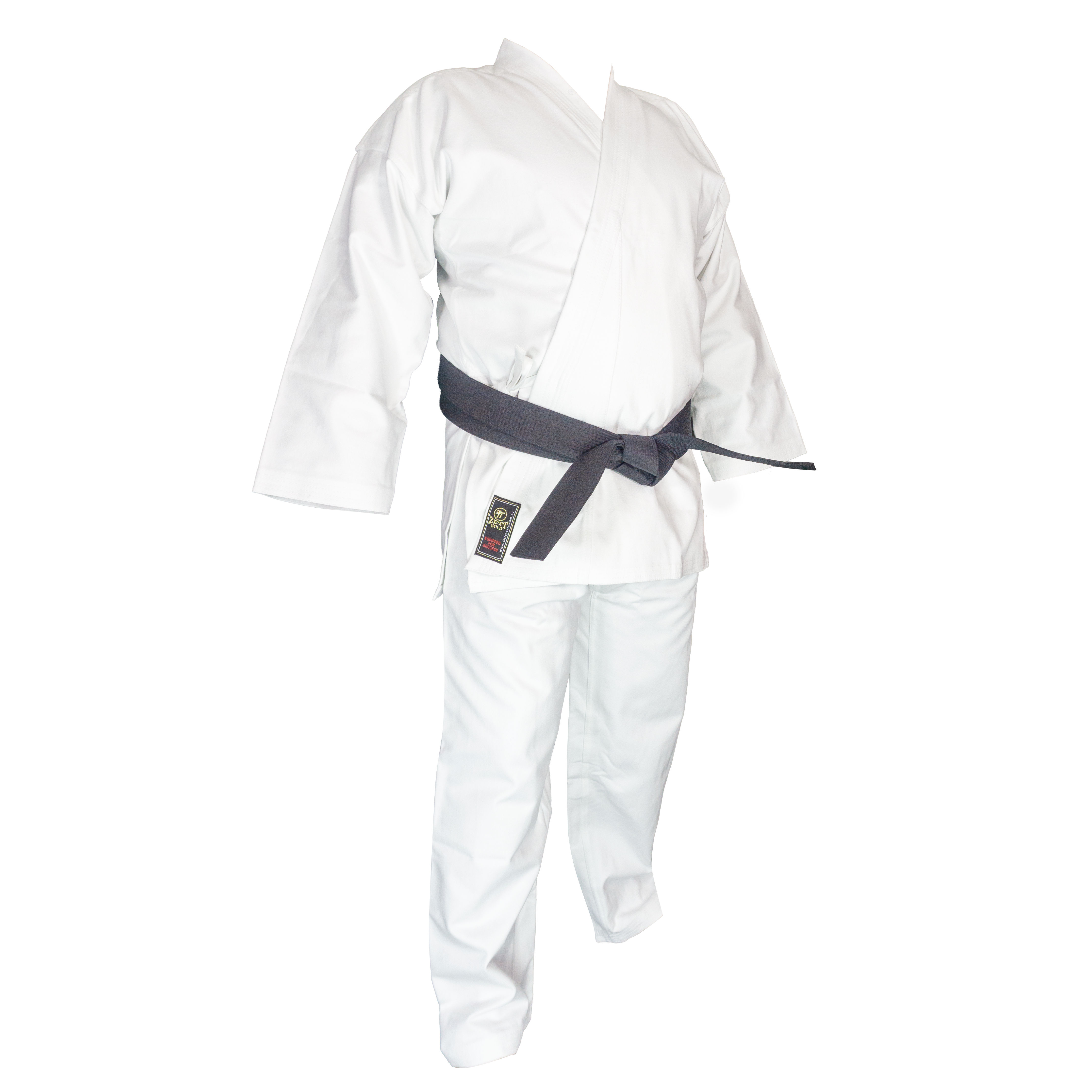Zett 14oz canvas karate gi in white