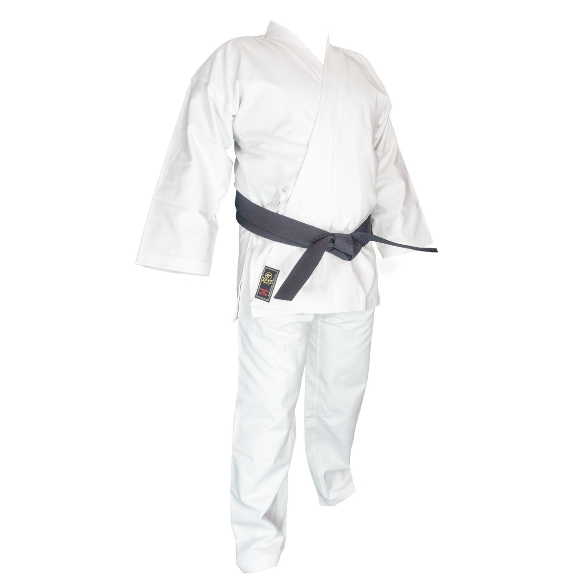 Zett 14oz canvas karate gi in white