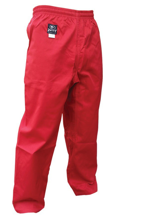 Zett Karate Pants - Red