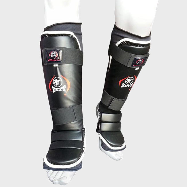 Zett MMA shin insteps in synthetic leather