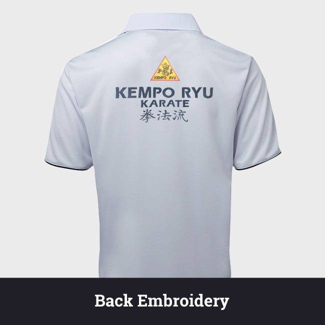 Zett custom back embroidery sample