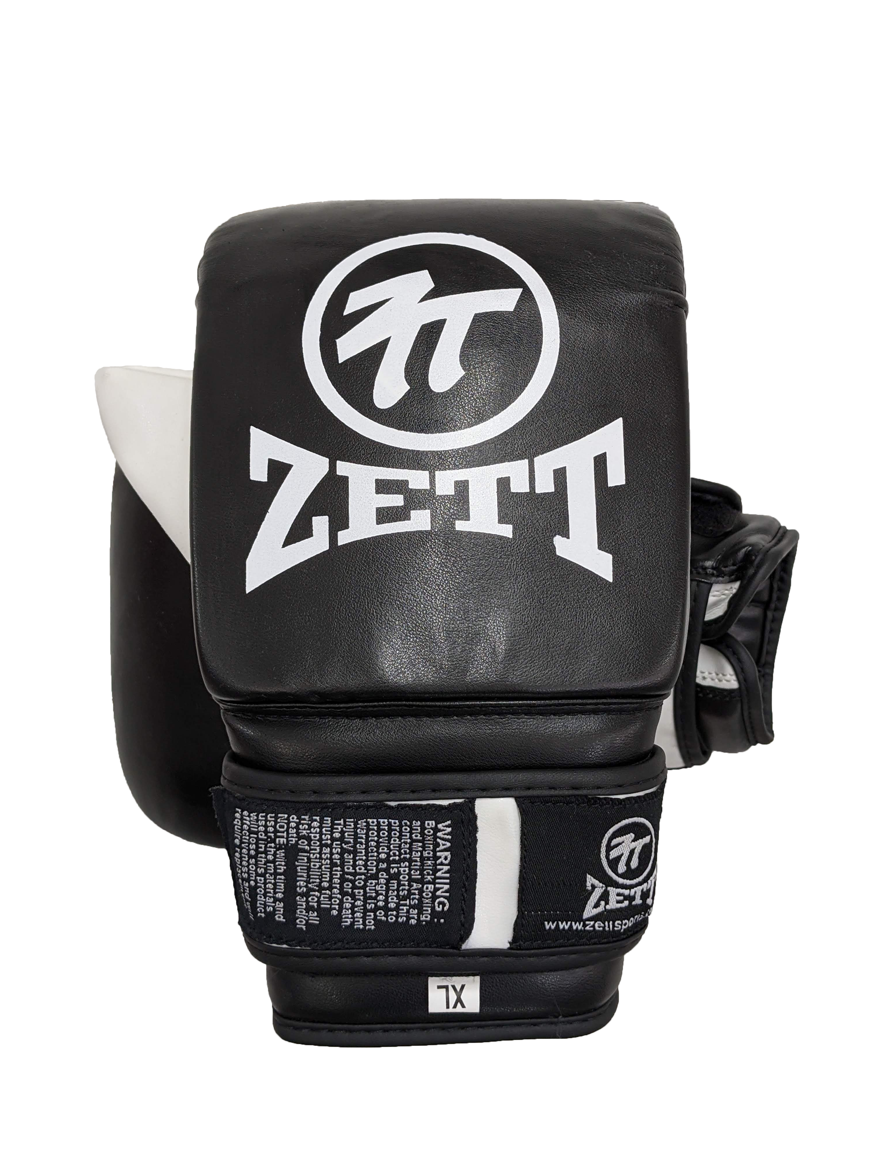 Zett Bag Mitts in leather, back view