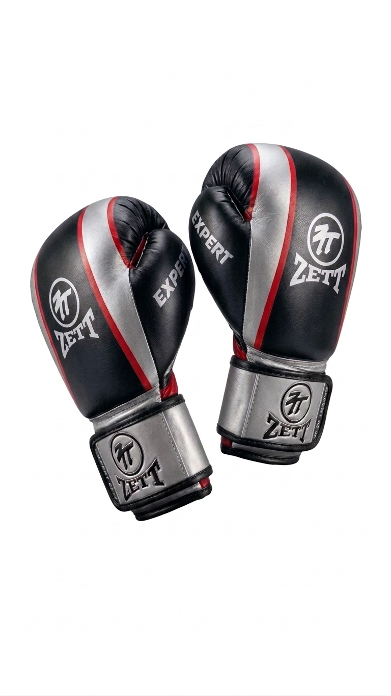 Zett Expert Kids V2 boxing gloves in black