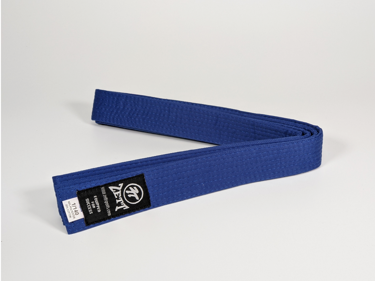 Zett full colour martial arts belt, view 12