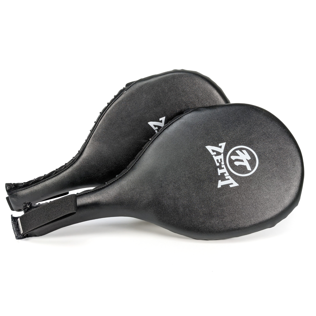 Zett boxing paddles, front view