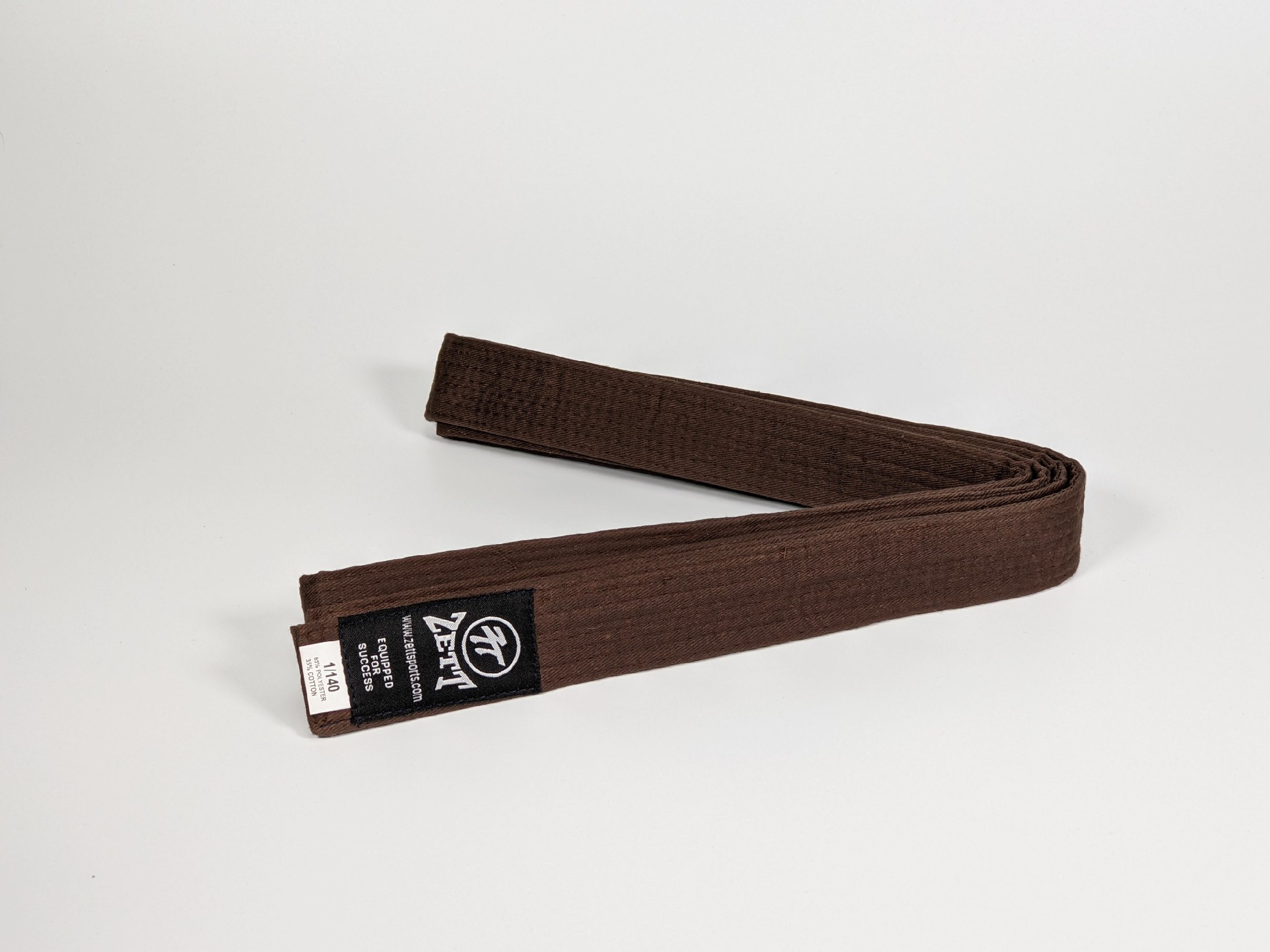 Zett full colour martial arts belt, view 13