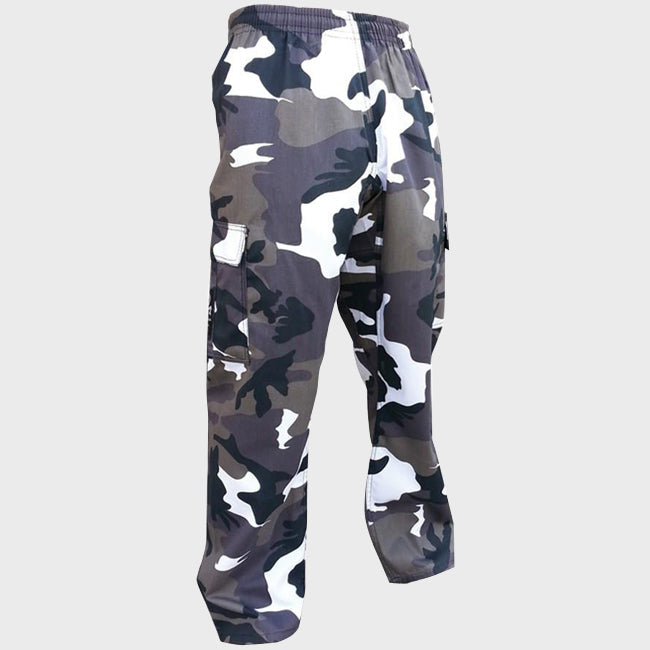 Zett Camo Cargo Karate Pants