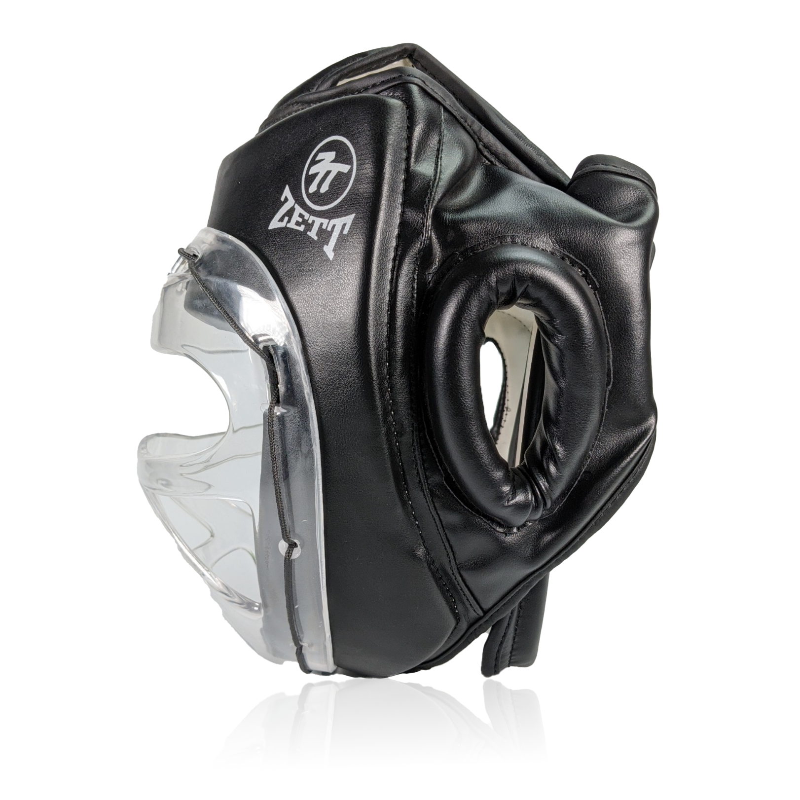 Zett Stout caged head guard, view 2