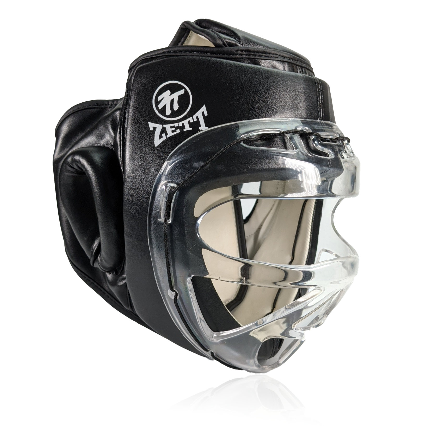 Zett Stout caged head guard, front view