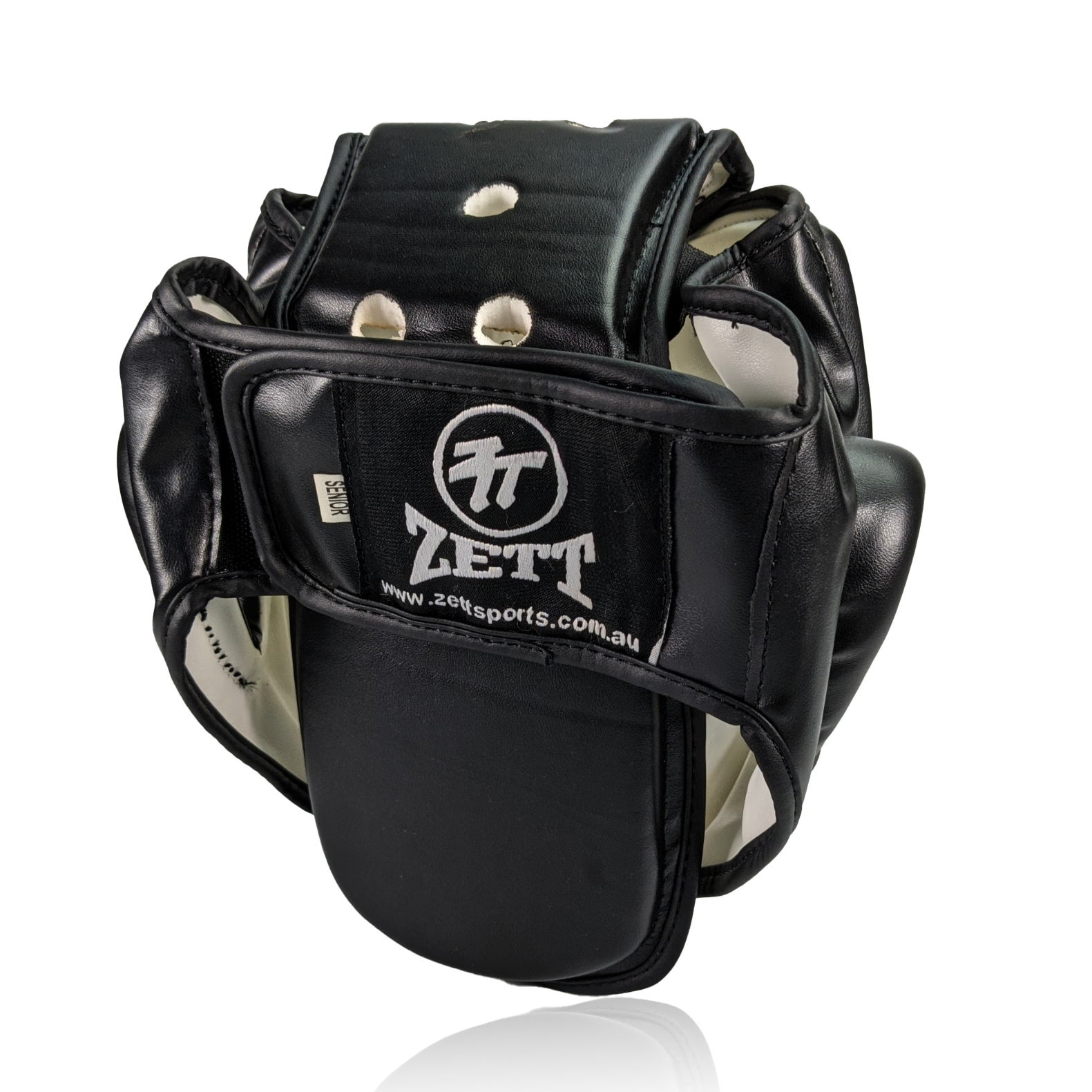 Zett Stout caged head guard, side view