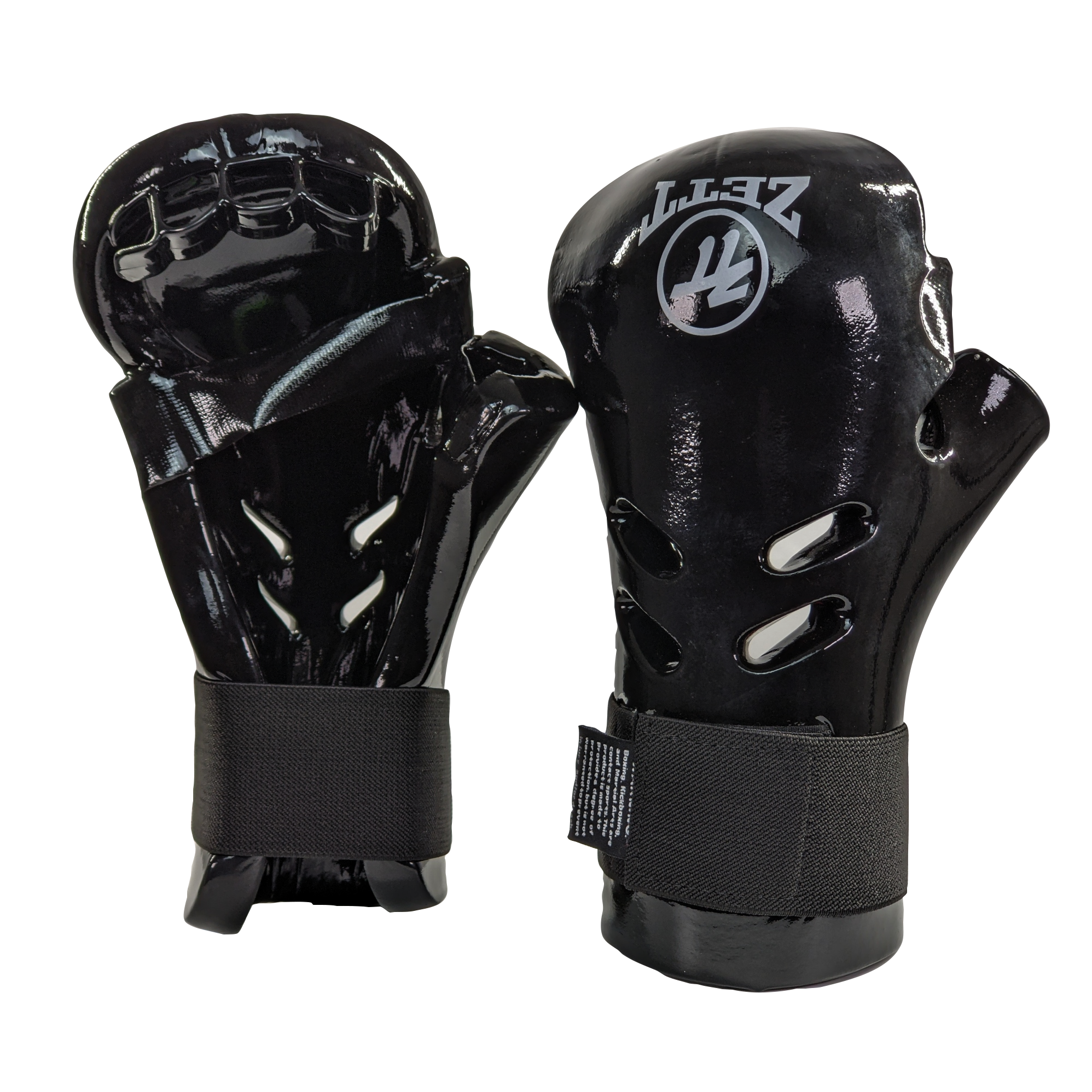 Zett dipped foam sparring gloves, view 2