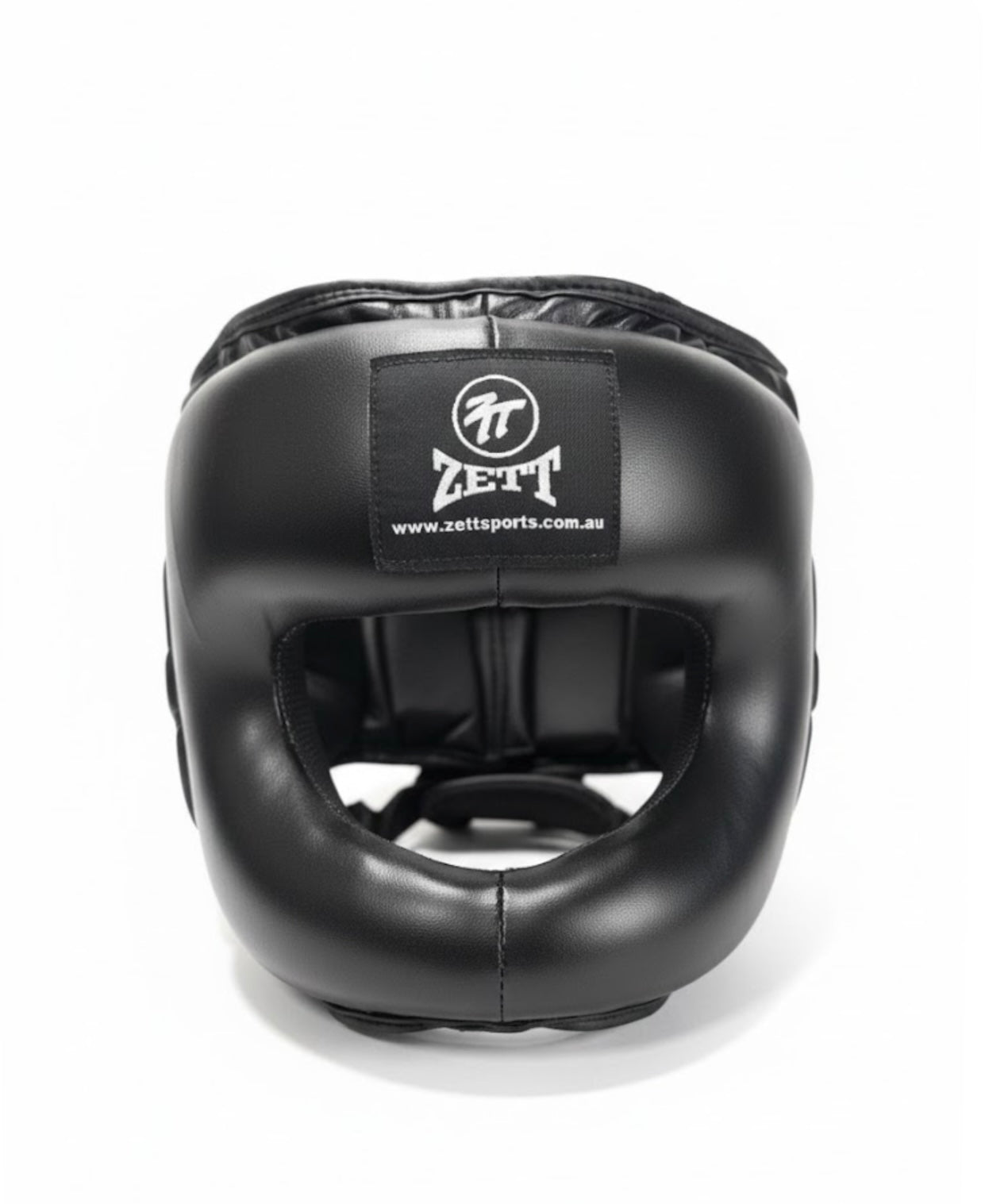Zett nose bridge head guard, front view