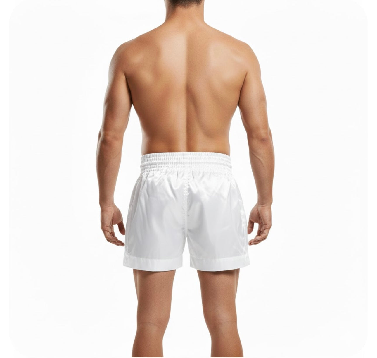 Zett pro boxing shorts, waistband detail