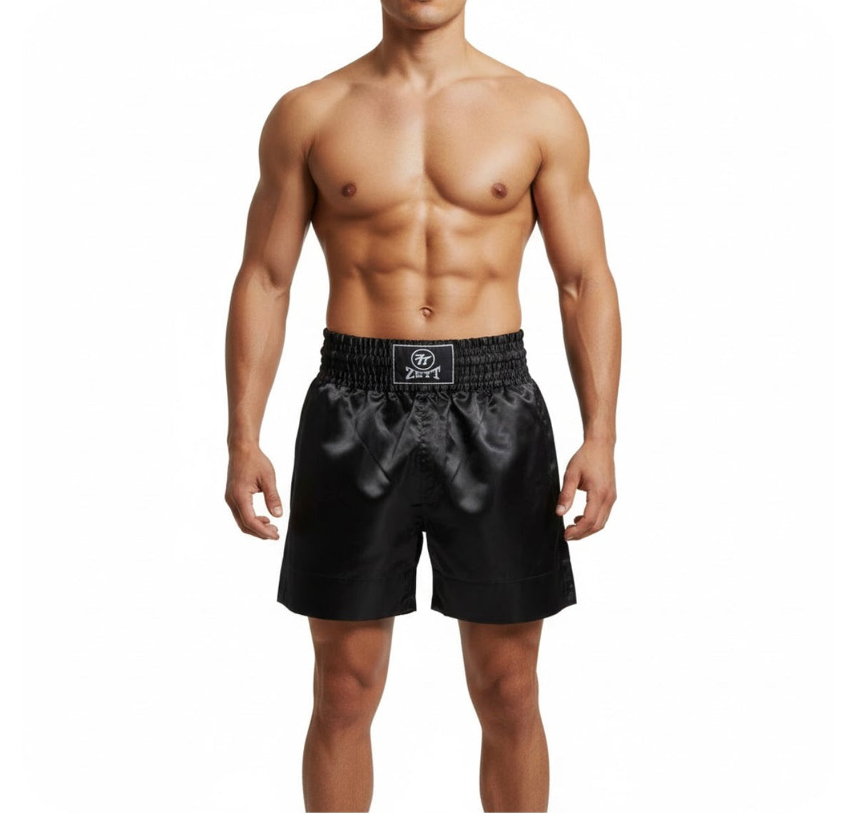 Zett pro boxing shorts, detail view