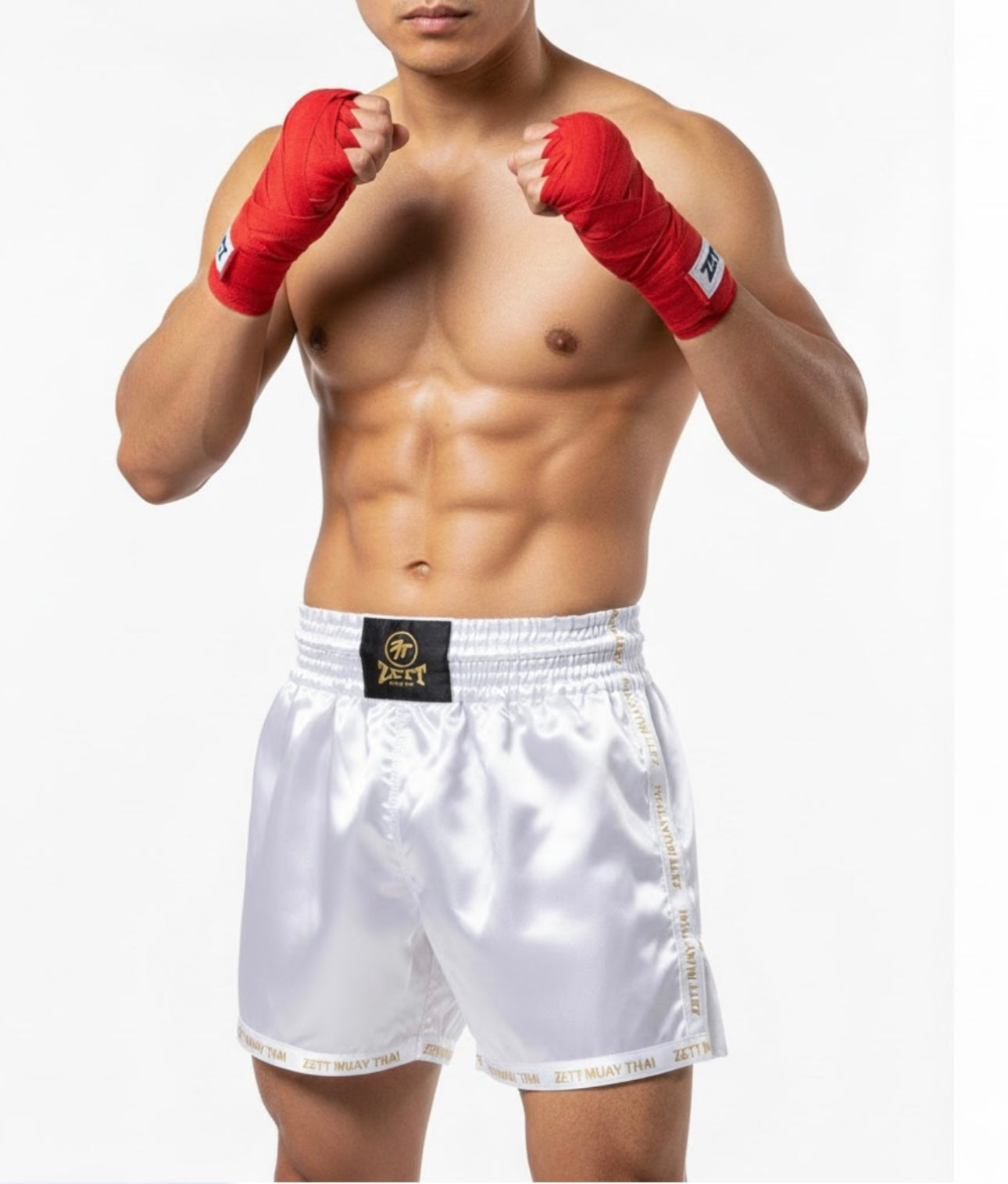 Zett Muay Thai shorts, worn