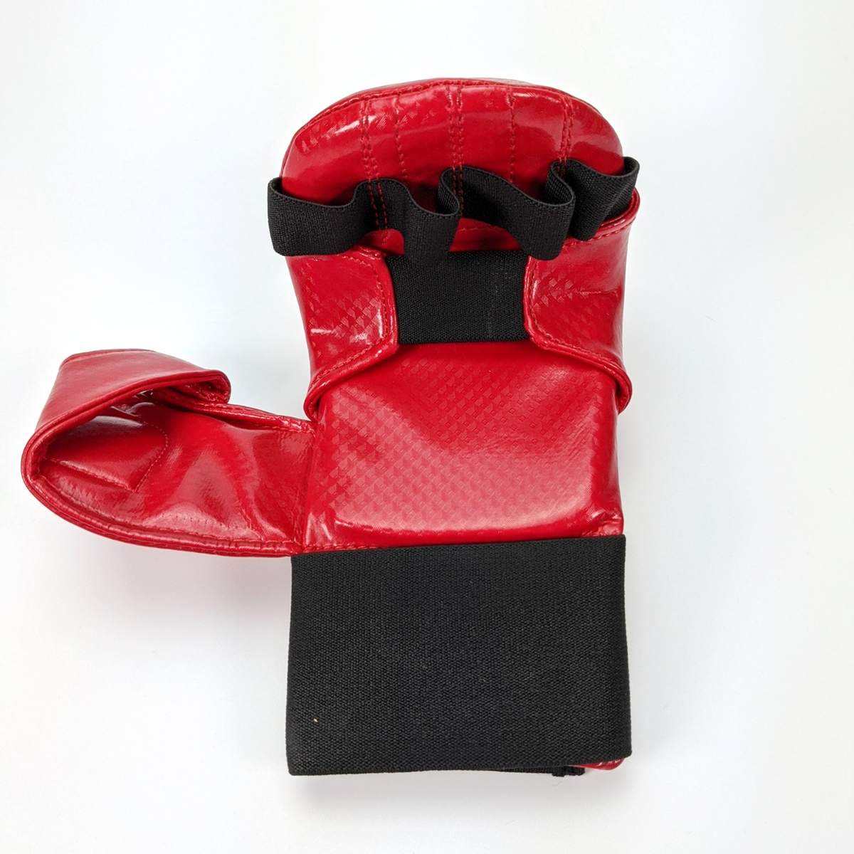 Zett Karate open hand gloves in blue
