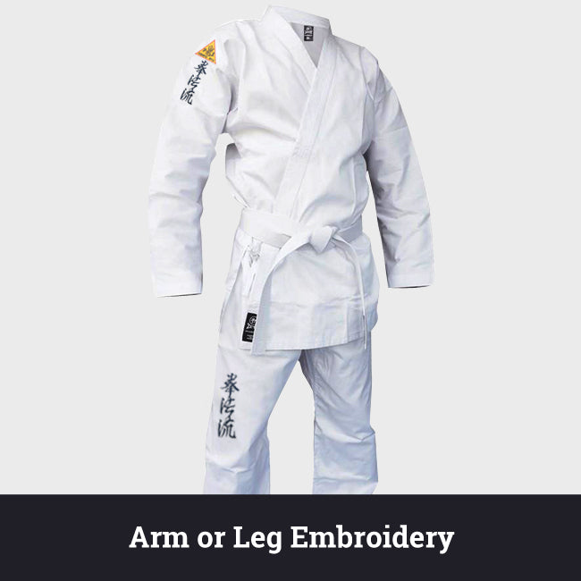 Zett Custom Arm or Leg Embroidery