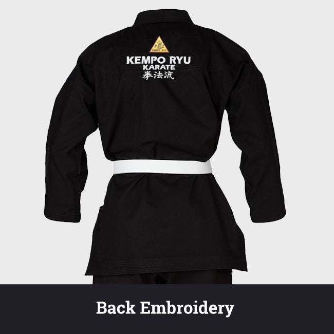 Zett Custom Back Embroidery