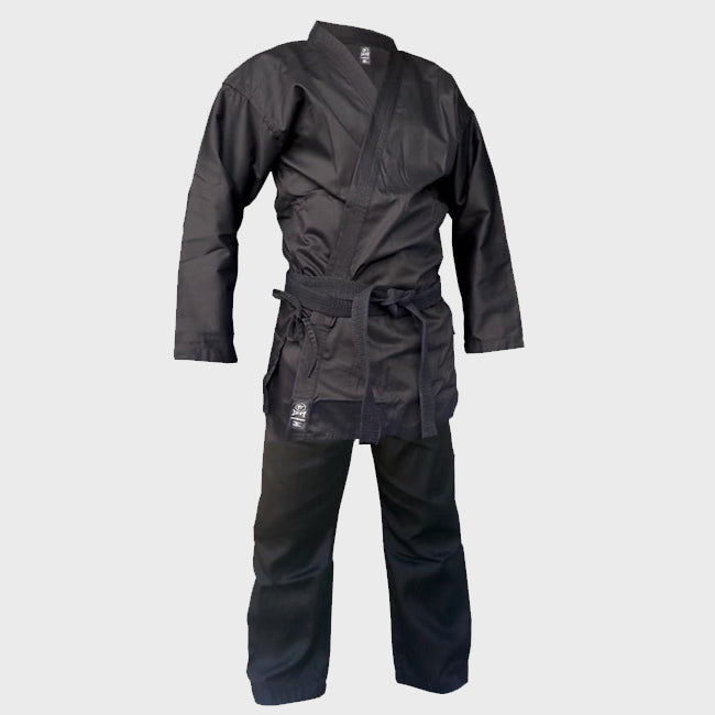 Zett Lightweight Karate Gi in black