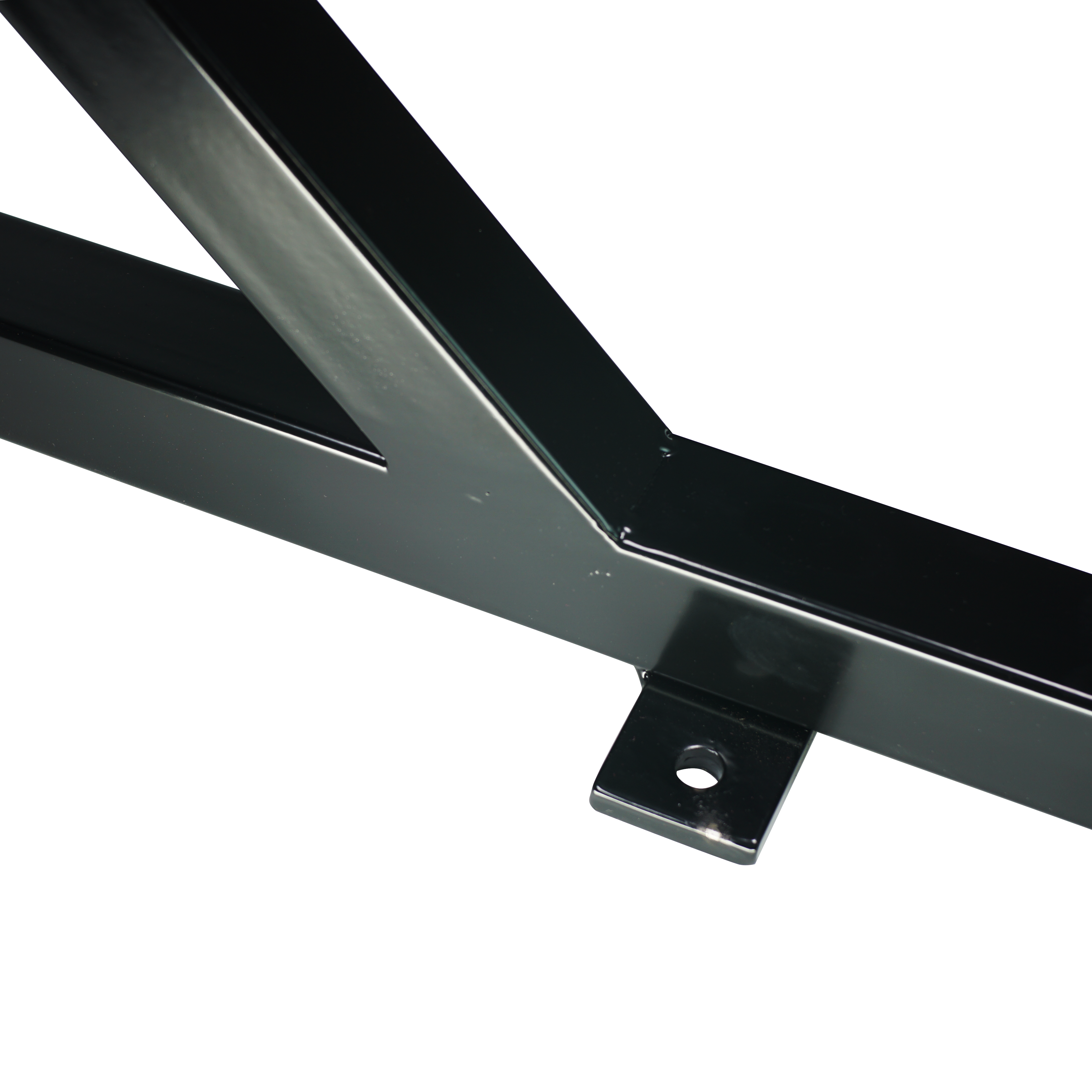 Zett L-shaped punching bag bracket, mounted