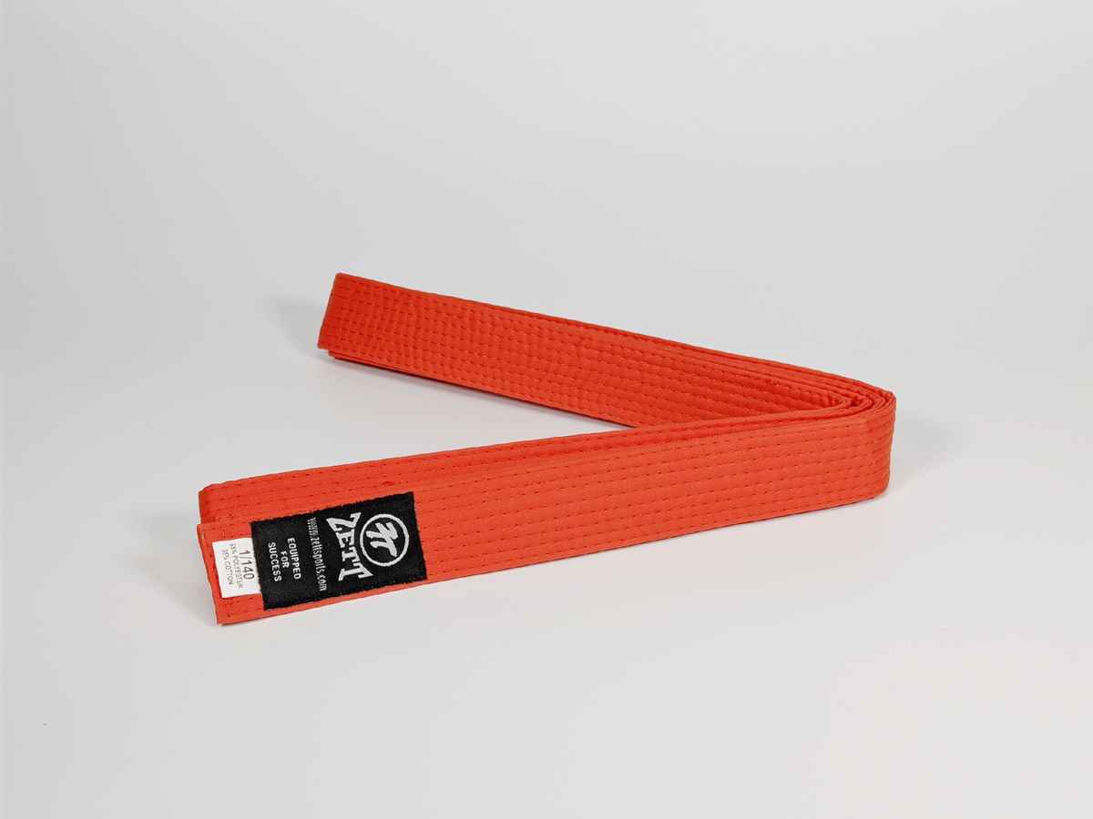 Zett full colour martial arts belt, view 15