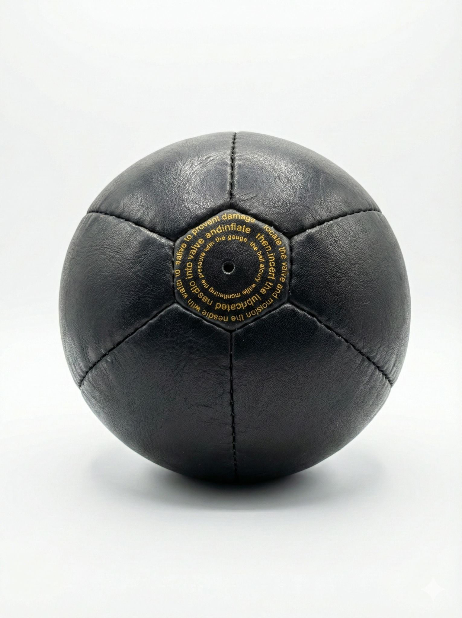 Zett Speed Ball in genuine leather, alternate view