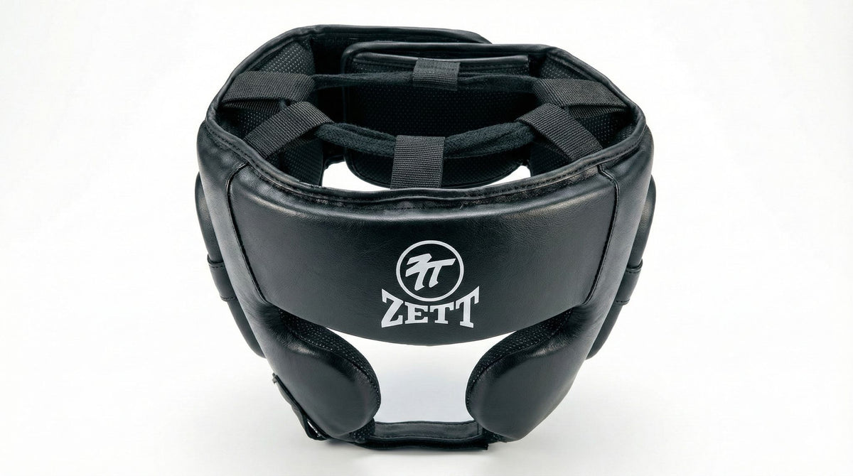 Zett Classic V2 boxing head guard, side view