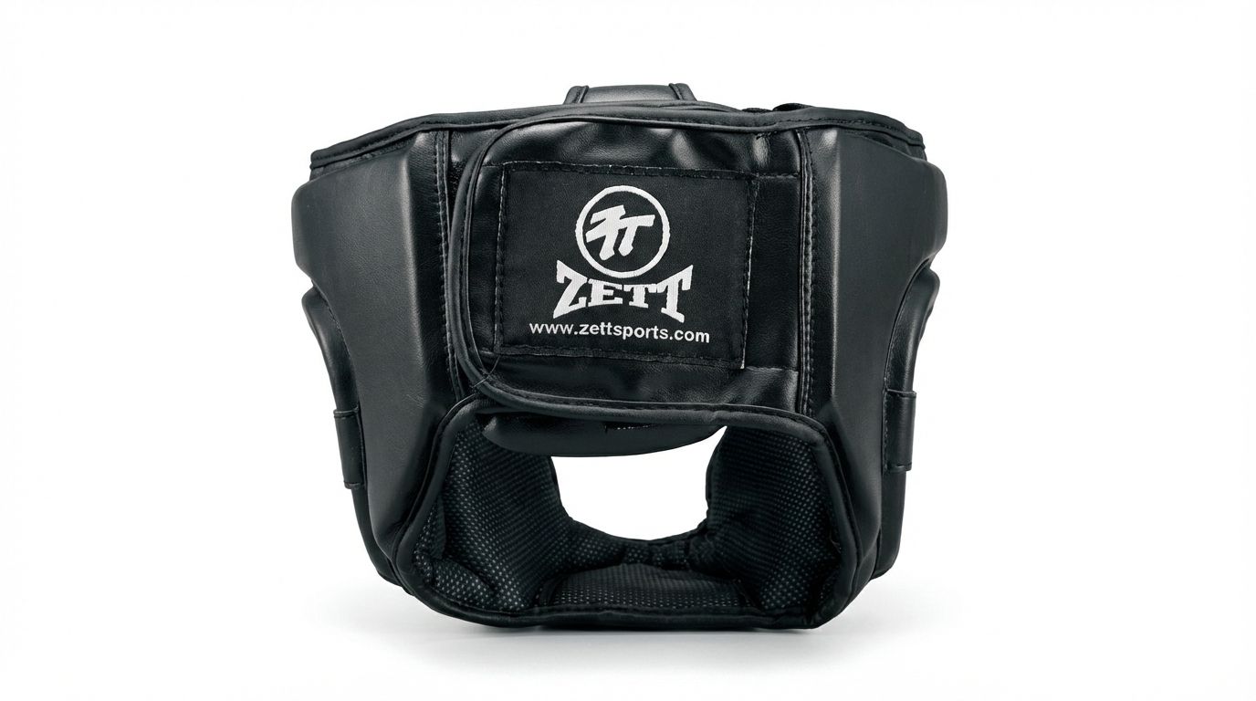 Zett Classic V2 boxing head guard, back view