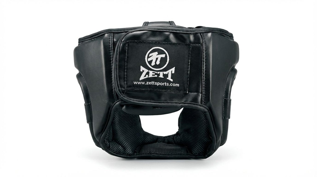 Zett Classic V2 boxing head guard, back view