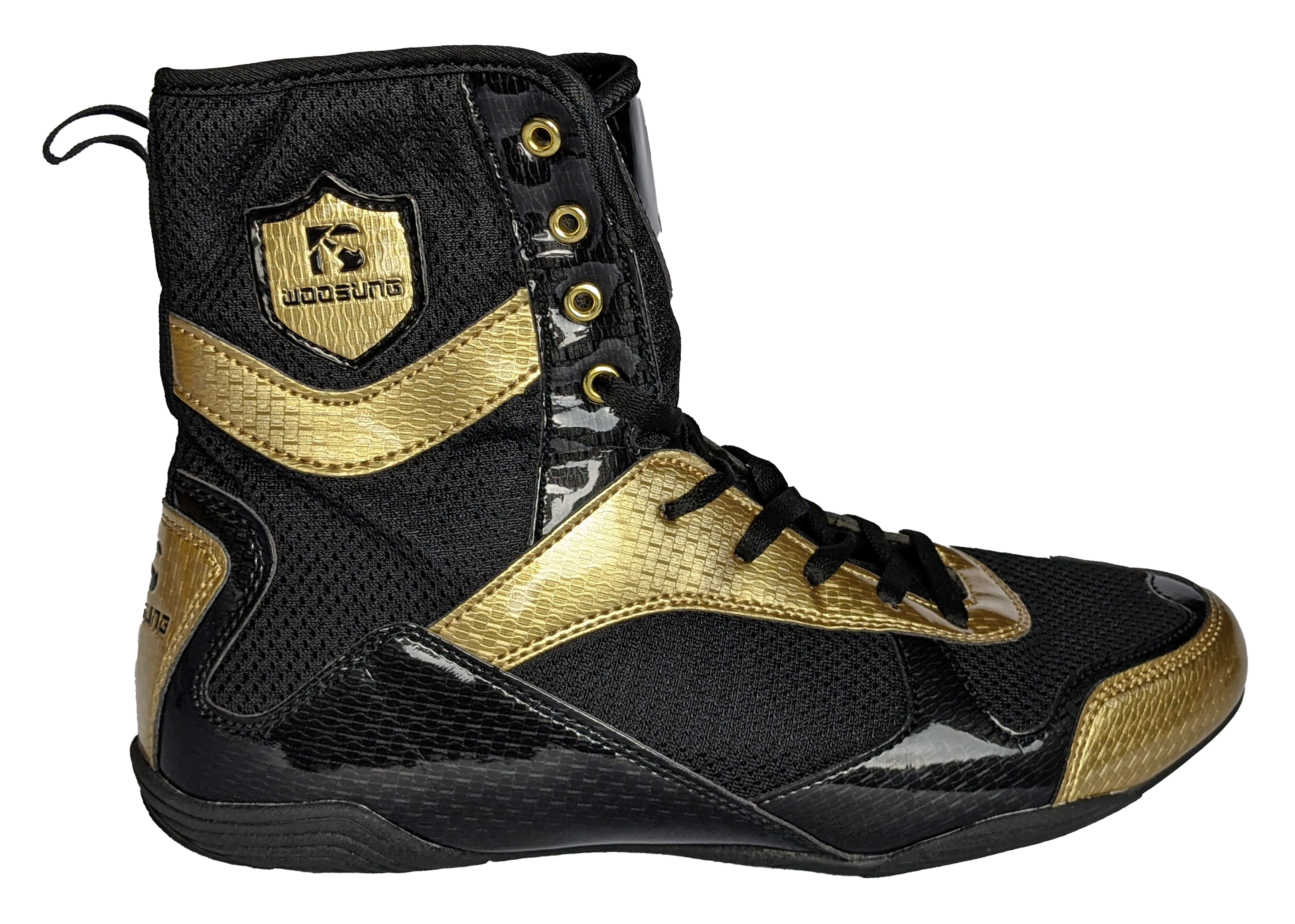 Zett Wodsung boxing shoes, worn