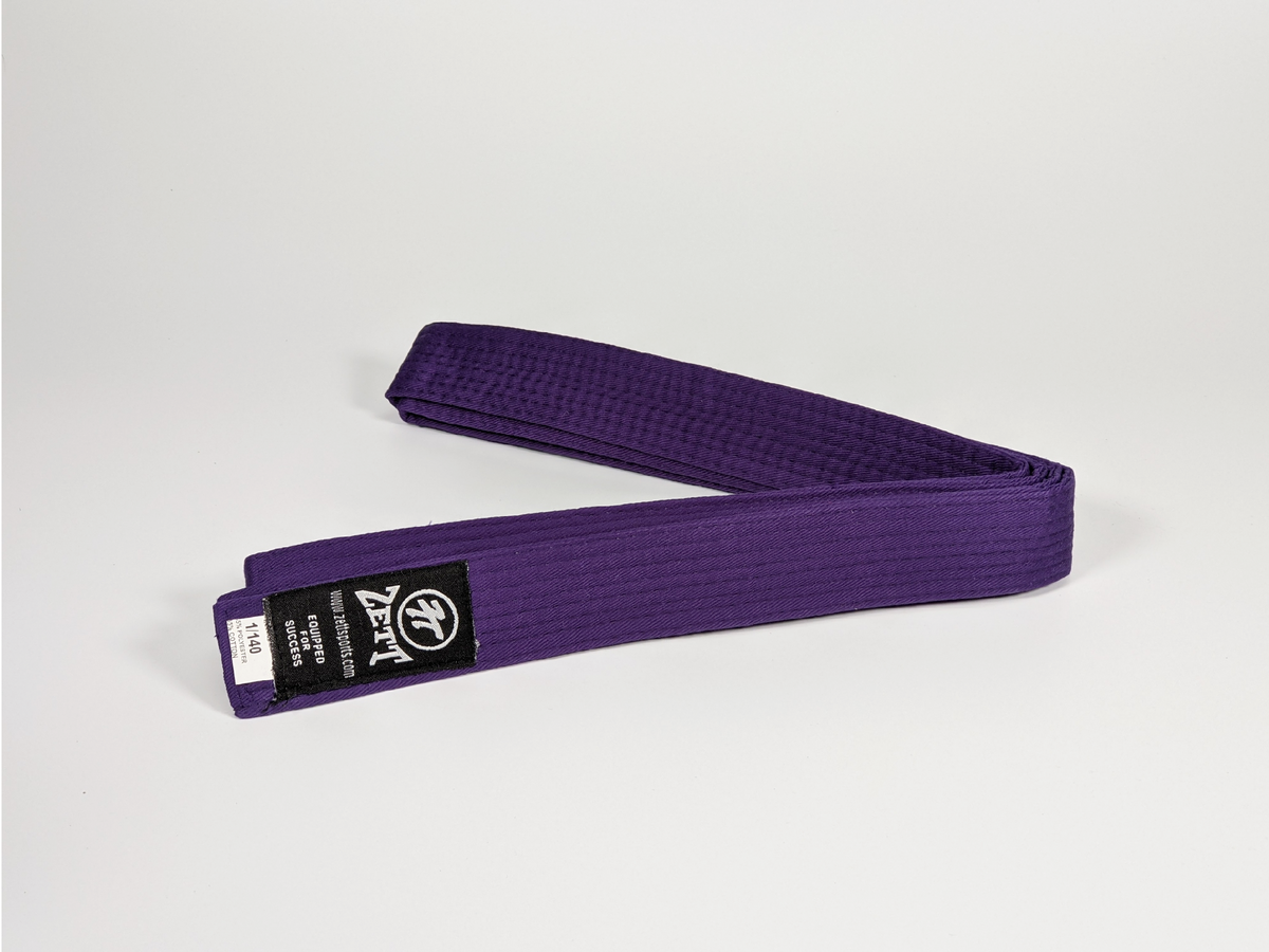 Zett full colour martial arts belt, view 16