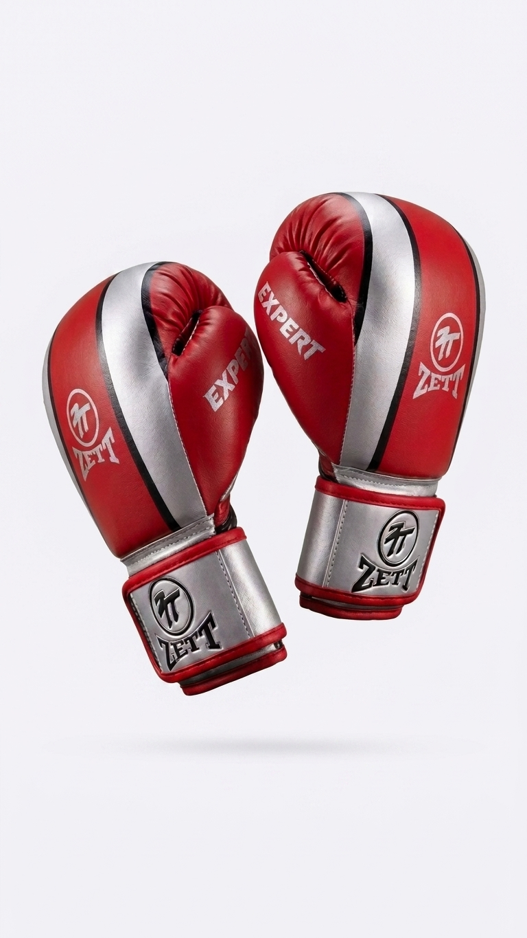 Zett Expert Kids V2 boxing gloves in red