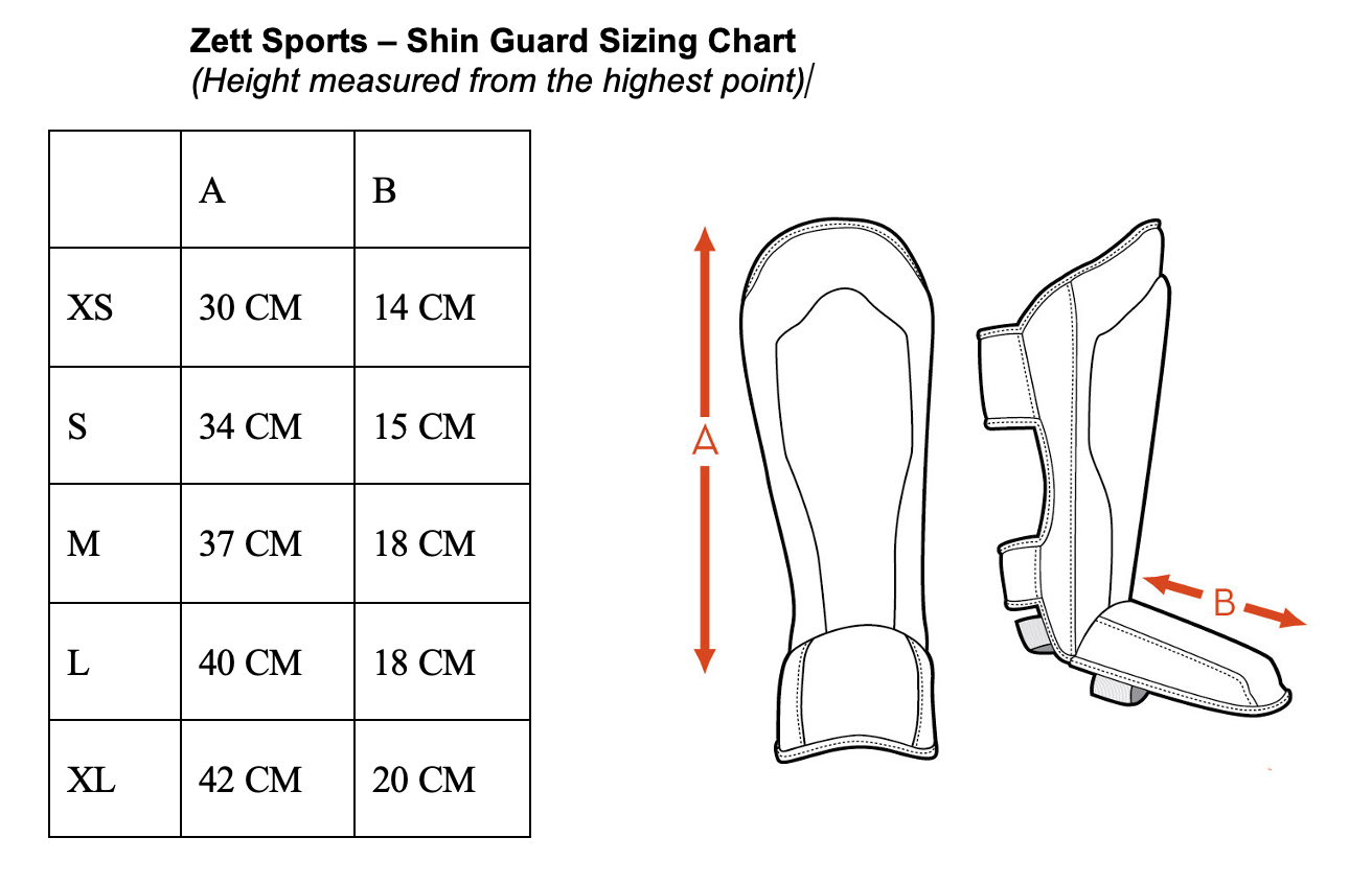 Zett Pro kickboxing shin insteps, detail