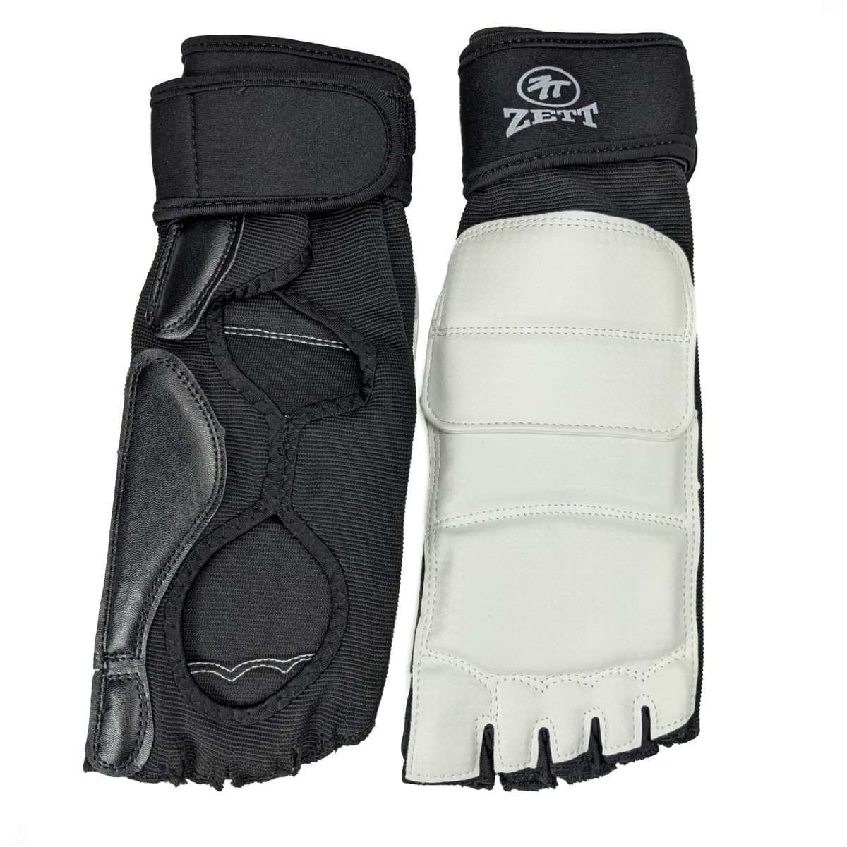 Zett TKD foot guard, front view