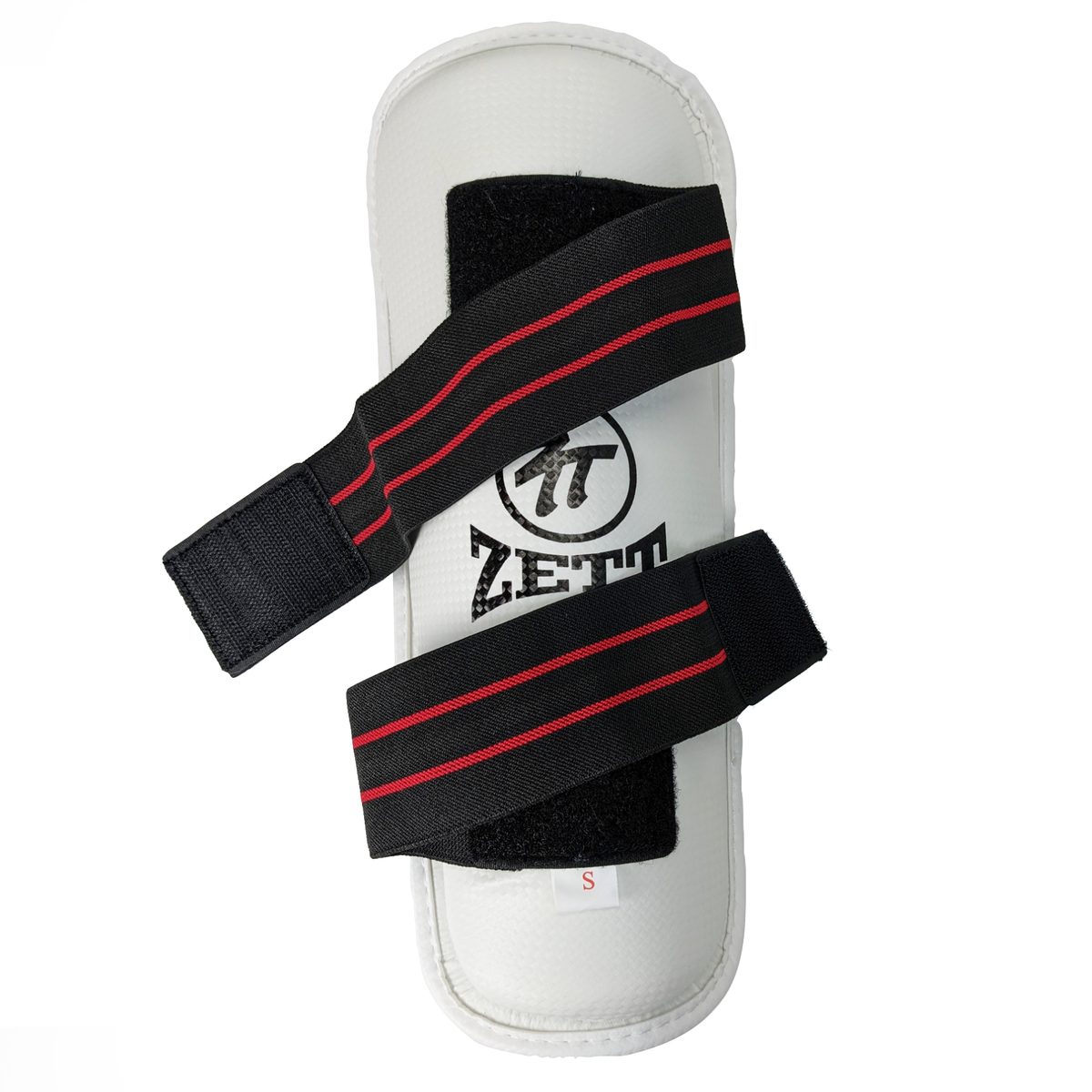 Zett TKD Fighter shin guards, back view