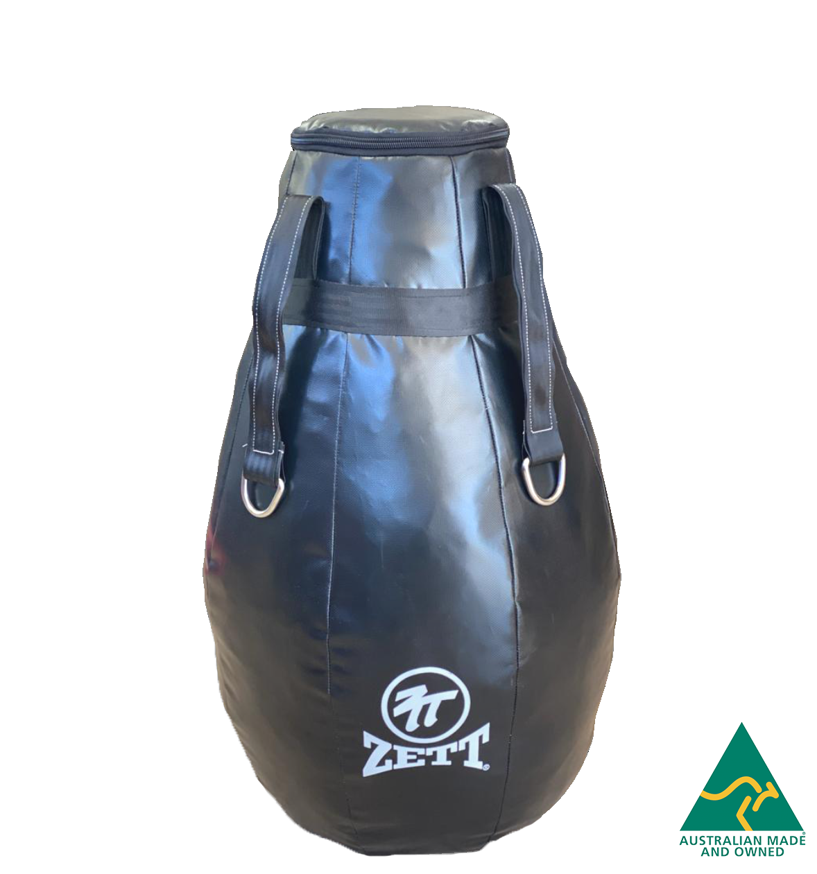 Zett Australian-made tear-drop punching bag, view 2