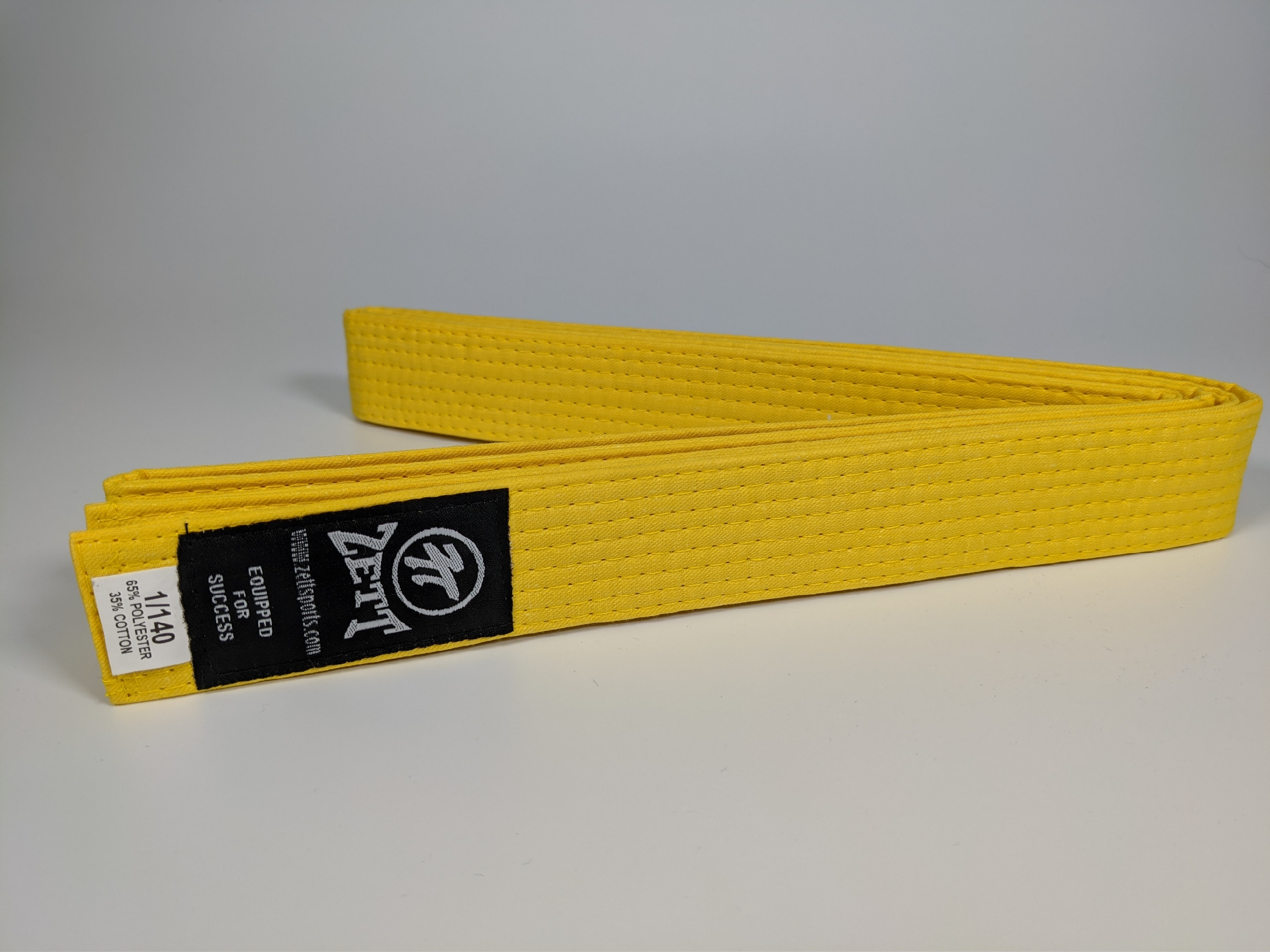 Zett full colour martial arts belt, view 9