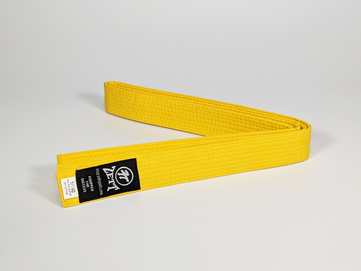 Zett full colour martial arts belt, view 19