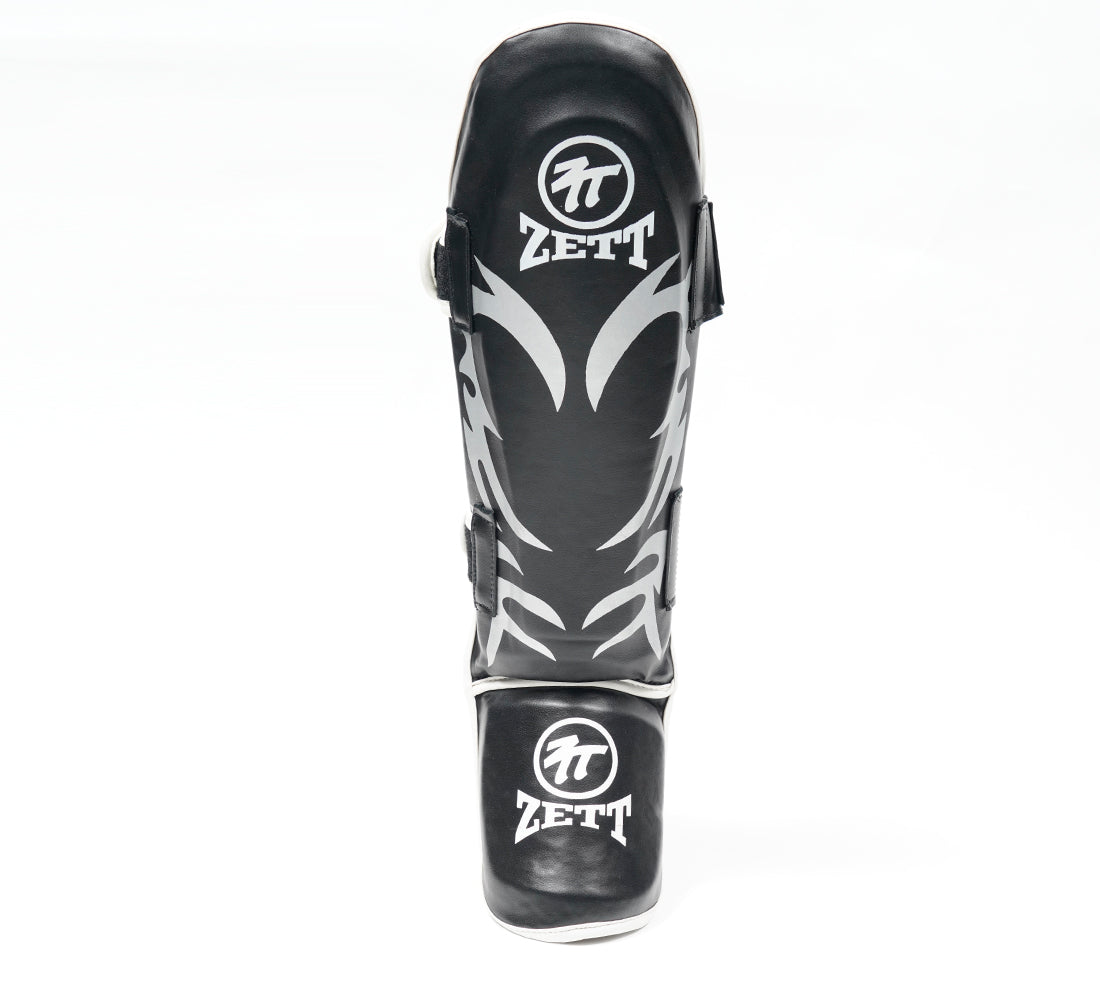 Zett Mico kickboxing shin insteps, side view