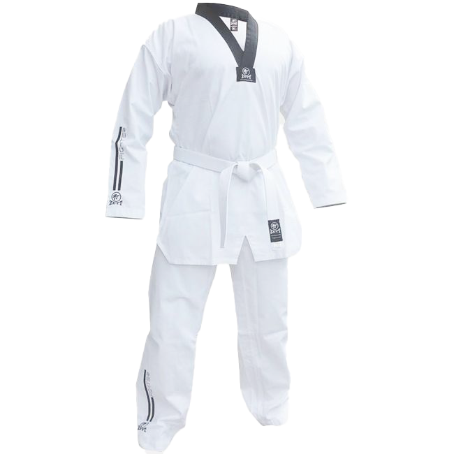 Zett Fighter TKD Dobuk taekwondo uniform in black