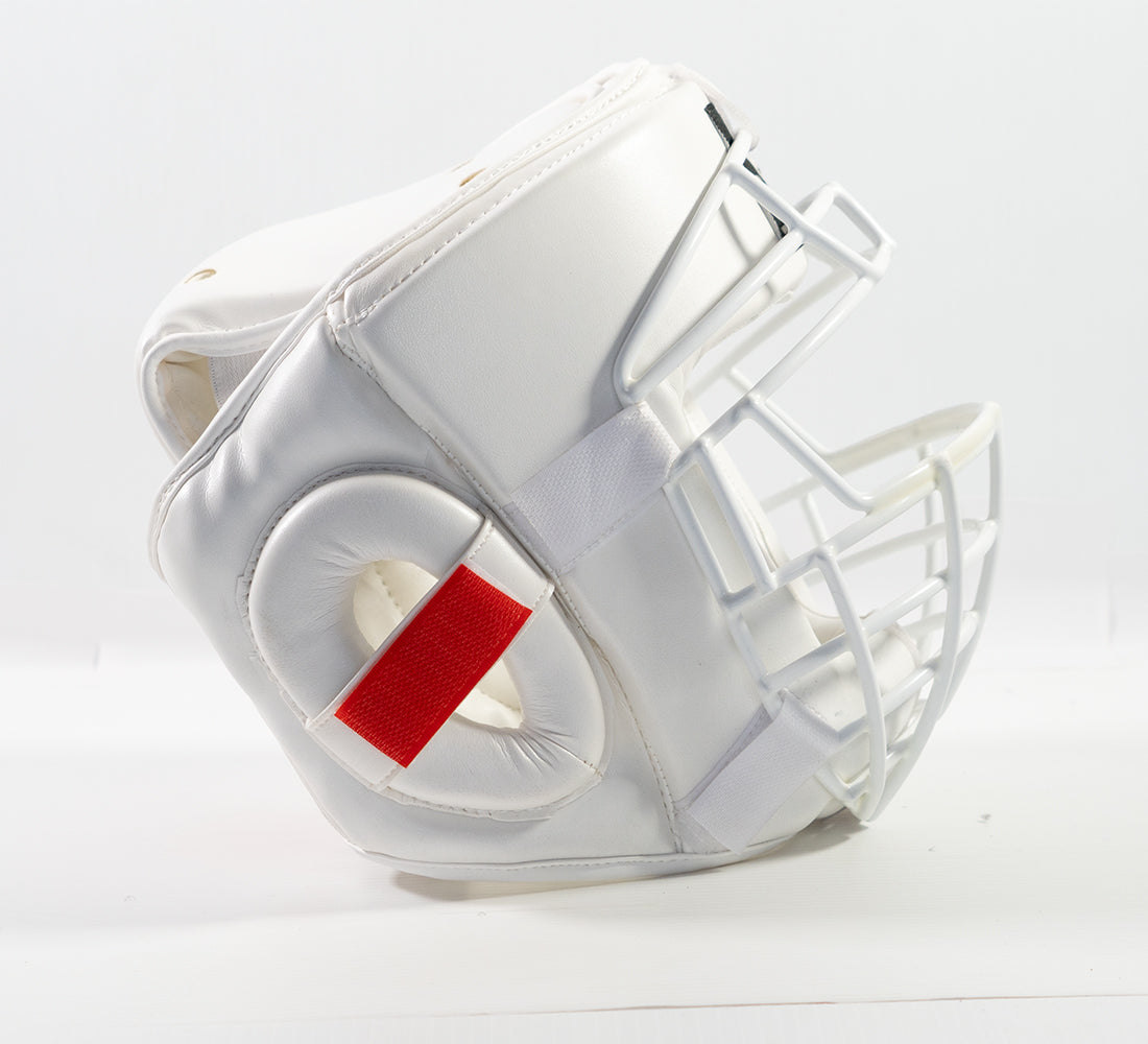 Zett metal cage head guard, view 2