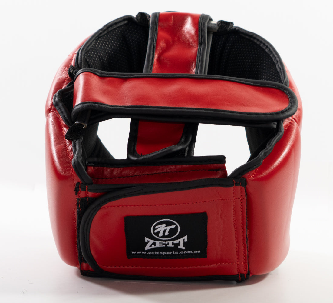 Zett open face head guard, view 12