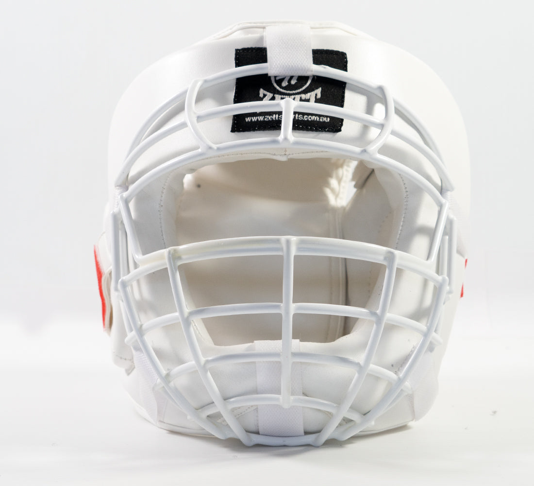 Zett metal cage head guard, view 6