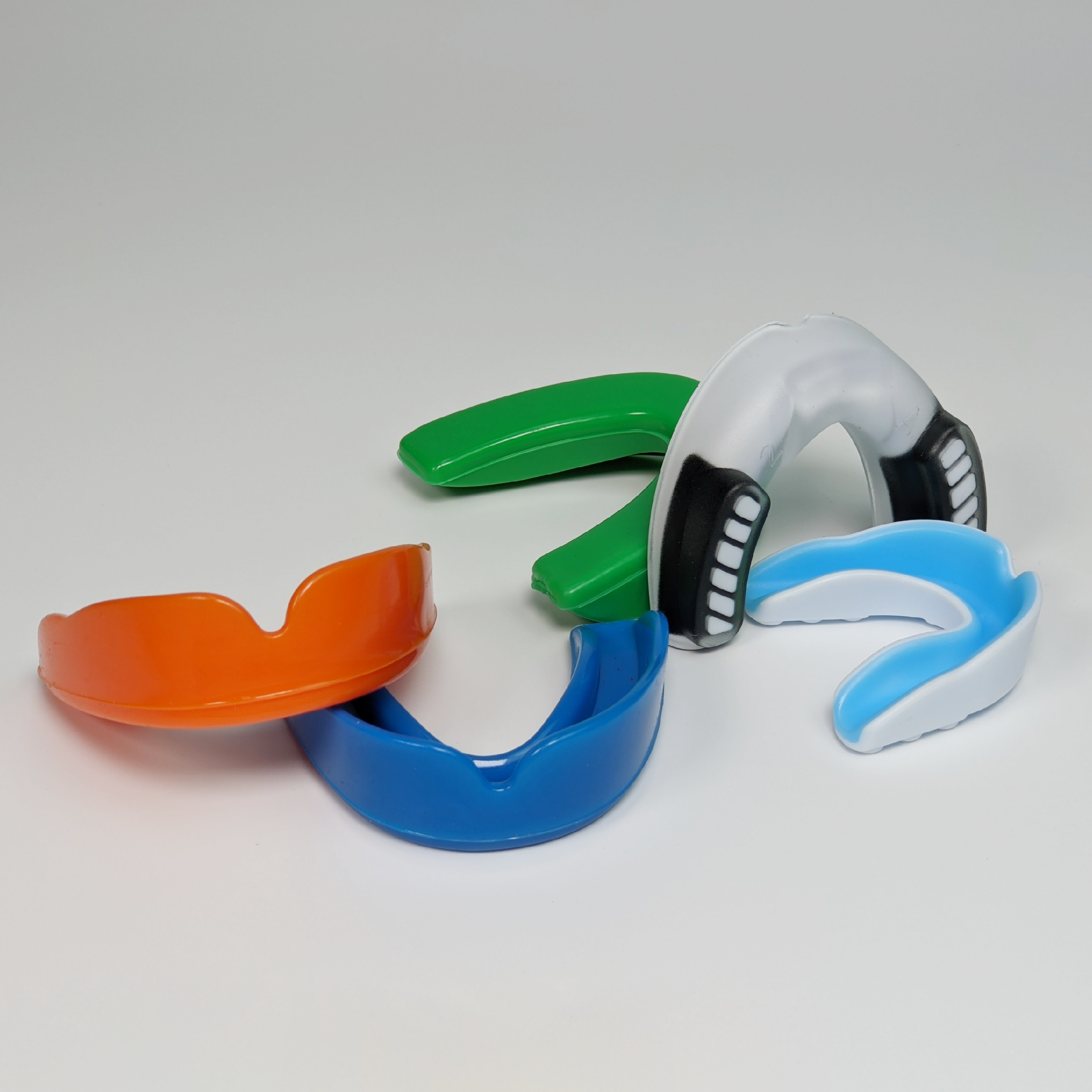 Zett gel mouth guard, colour range