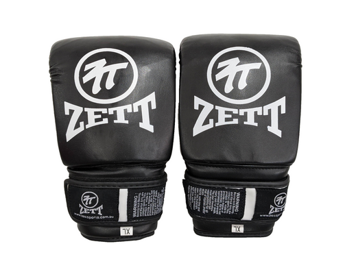 Zett Bag Mitts in leather, palm view