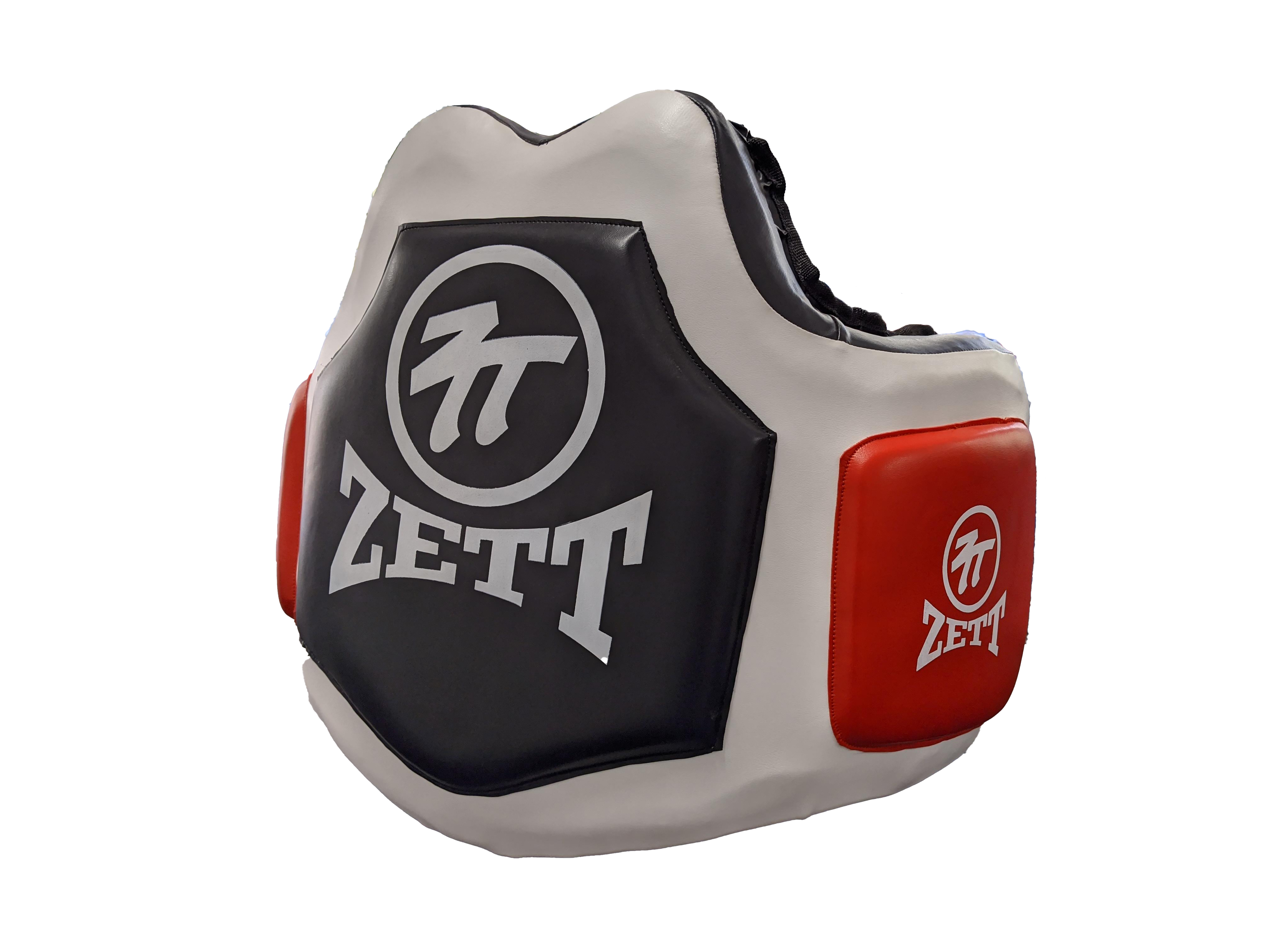 Zett body pad coaching protector, back view