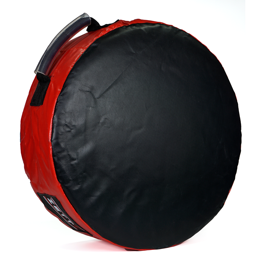 Zett round kick shields, pair