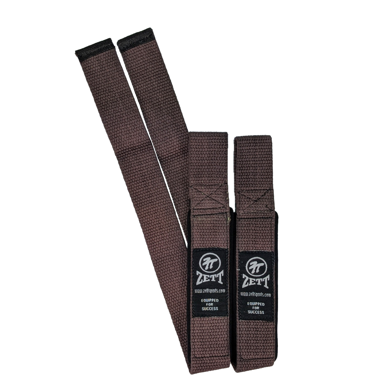 Zett power lifting straps in orange