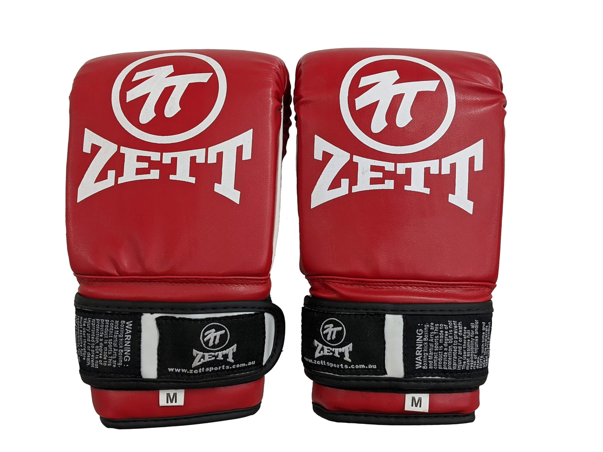 Zett Bag Mitts in leather, detail view