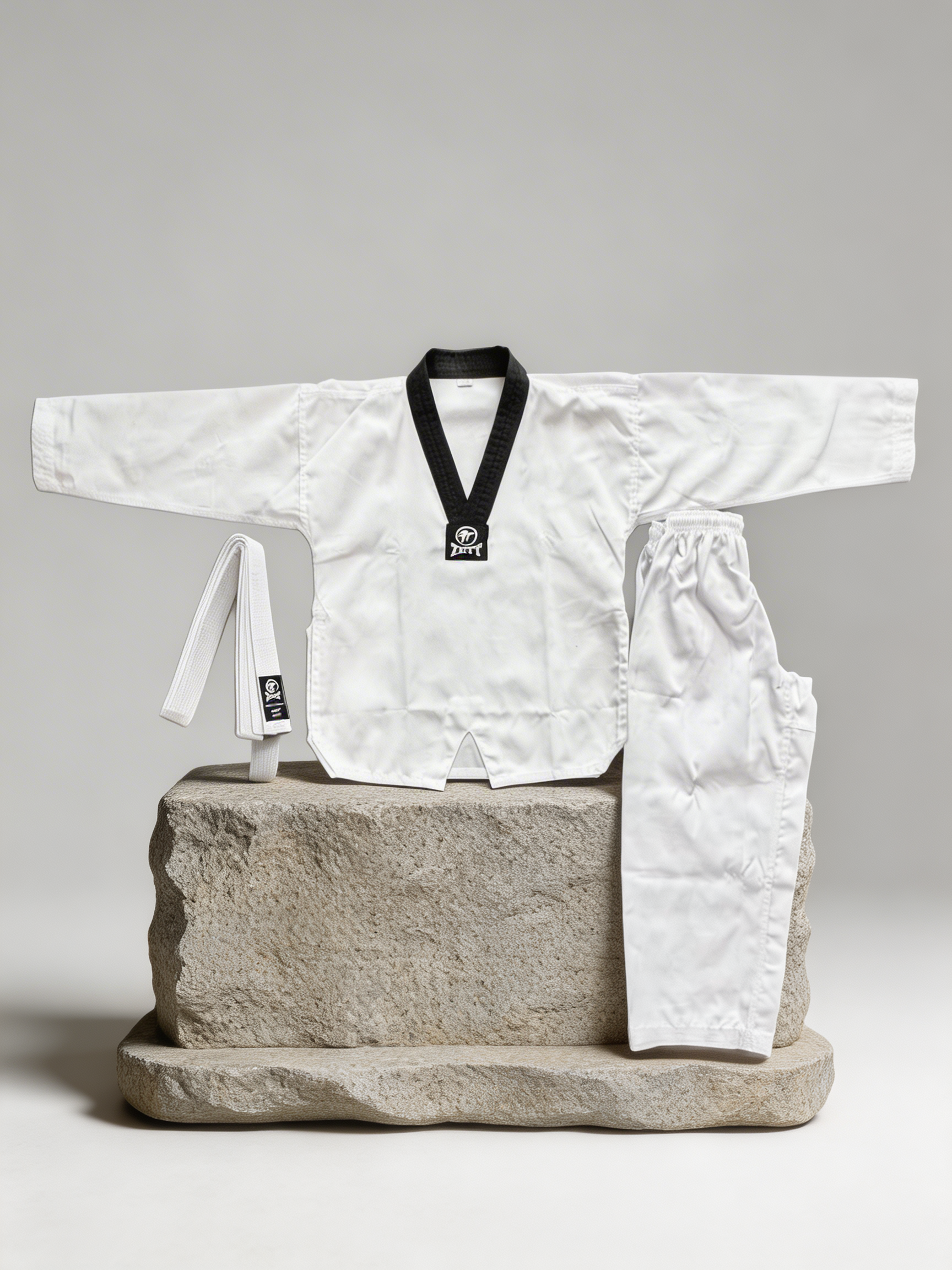 Zett Ribbed TKD Dobuk in black, view 3